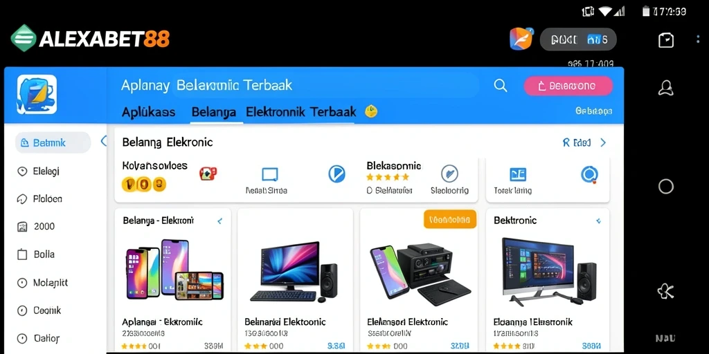 Tampilan antarmuka ALEXABET88 yang ramah pengguna dan fungsional.