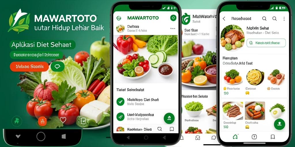 Antarmuka MAWARTOTO yang menarik dan interaktif untuk Diet Sehat.