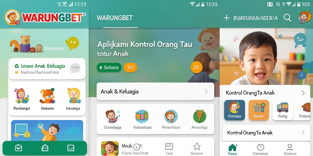 Screenshot utama menunjukkan antarmuka pengguna WARUNGBET yang intuitif.